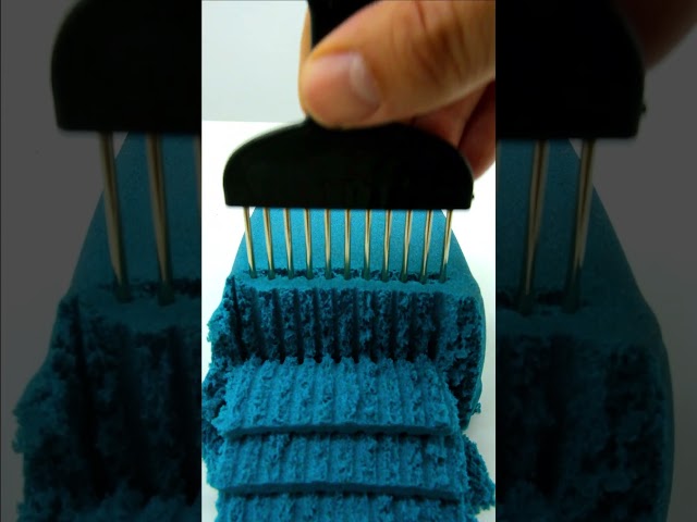Satisfying Kinetic Sand Crushing ASMR #shorts  #satisfying  #asmr