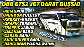 OBB MOD GRAFFIK BUSSID JADI HD V3.3.3 SOUND JET DARAT SPOK TULULUT + SKIN BANGUNAN, JALANAN, GARASI