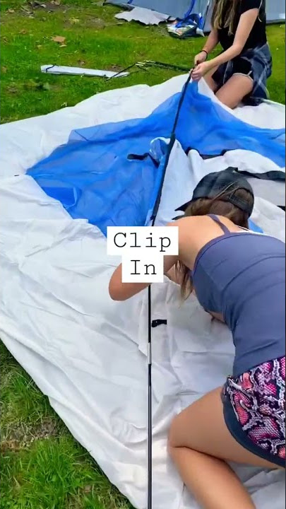 #howto put up a #tent #camping #girlscan do anything!