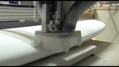 Trigger Brothers/4d Surfboards blank design and carving machines