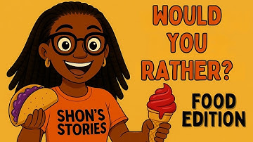 Would You Rather? Food Edition | 5 Funny Questions for Kids!
