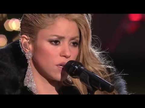 Shakira Santa Baby Christmas In Rockefeller Center 12 02 09