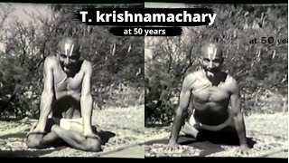 Sri Tirumalai Krishnamacharya Yoga Demonstration in 1938