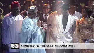 MINISTER OF THE FCT, NYESOM WIKE, WINS ‘MINISTER OF THE YEAR’ AWARD