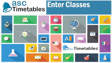 Enter Classes in ASC Timetables | ASC Timetables 2019 | Automatic Timetable Generation Software