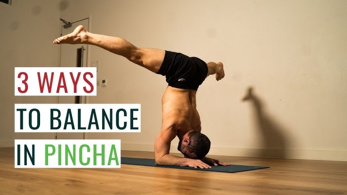 3 ways to balance in pincha • Inversion Yoga Series #7 • Yoga with Anastasis