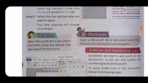 Class 4 Computer chapter 5 Working with MS Word  Tools of Word Processor part 2
