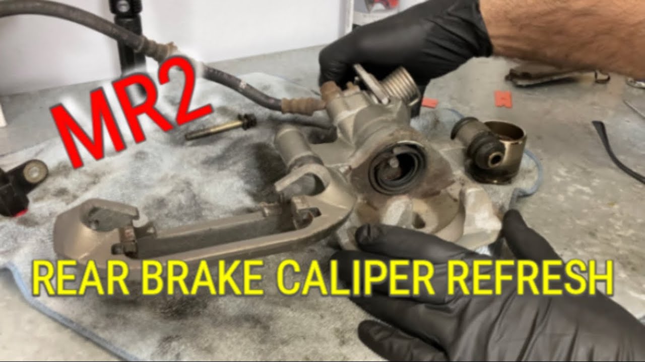 1993 MR2 3SGTE Gen5 Build E24- Rear Brake Caliper Refresh