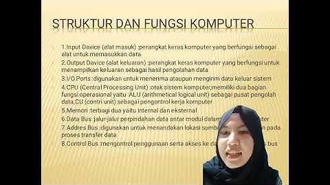 Sistem komputer dan Pengantar pemrograman - Silvi Afrina Putri