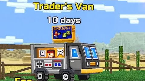 This Trader Van has All OG weapons 😱😱 (Pixelgun3d)