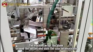 Celebrity WIN-WIN PACK Wrap Around Case Packer with Drop Loading for PET Bottled Mineral Water #casepacker Profile