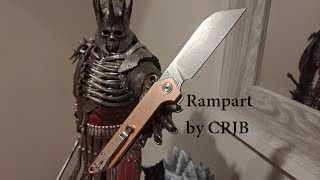 CJRB Rampart knife review (copper scales)