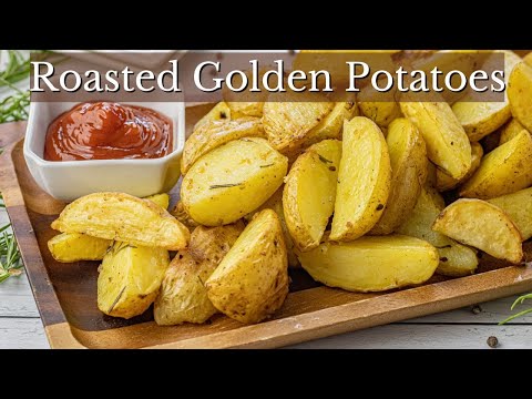 Crisp Roasted Golden Potatoes