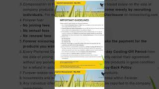 Forever New Guidelines 2026 😳 | हर FBO को जानना जरूरी! #foreverliving #flp