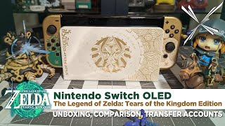 Zelda Tears of the Kingdom Nintendo Switch - Unboxing/Review, Comparison, Moving Data - Xplosiv Tech