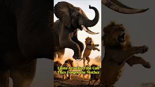 Lions Attacked the Calf — They Forgot the Mother