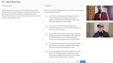 LSAT Logical Reasoning | PrepTest 65, Section 4, Question 17—1970s