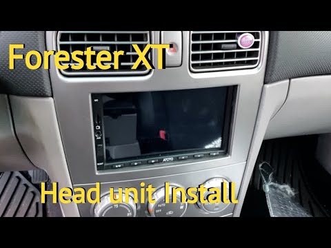 2005 Subaru Forester radio install