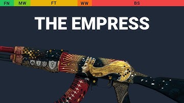 AK-47 The Empress - Skin Float And Wear Preview