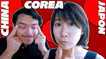 ¿Cómo diferenciar ojos chinos japoneses y coreanos?