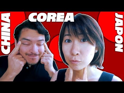 ¿¿Cómo distinguir a los chinos, japoneses y coreanos?? Ojos, comportamientos...