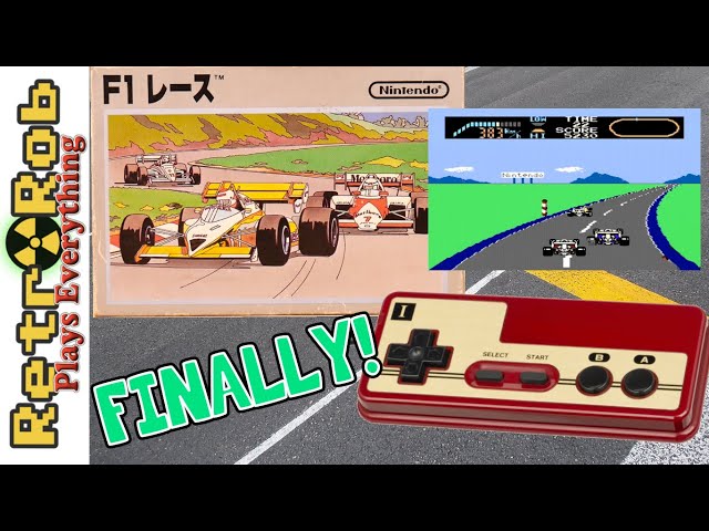 🕹️ Famicom F1 Race Unboxing and Gameplay 🕹️ - YouTube