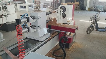 double axis wood lathe make for baseball bats