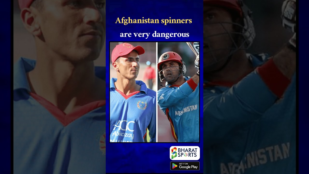 Afghanistan spinners are very dangerous Akash Chopra | Sports News English | Bharat Sports