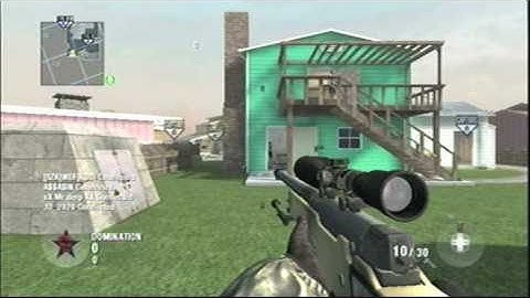 Amazing Tomahawk Across Map - Call of Duty: Black Ops Wii