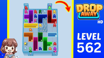 Drop Away Level 562 Solution Walkthrough