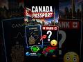 How Powerful is the Canadian Passport in 2026? 🇨🇦✈️#shorts #ytshorts #canadapassport #passport