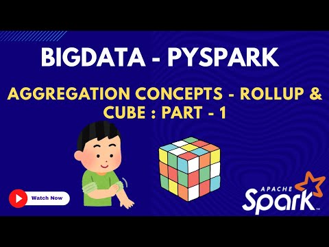 69. Aggregation Concepts - Roll Up and Cube | Bigdata PySpark  Course