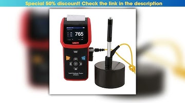 UNIT UT347A Leeb Hardness Tester 640480 Pixels Portable High Precision Rockwell Vickers Steel