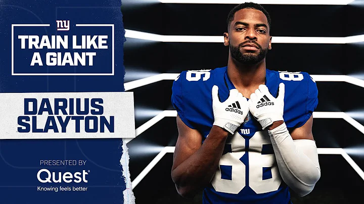 Train Like A Giant: Darius Slayton | New York Giants