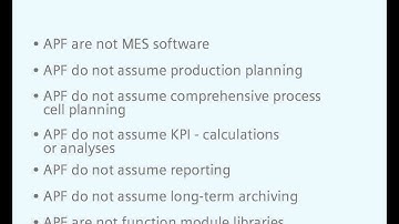 PCS7 Advanced Proces Functions informatie