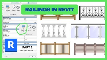 RAILINGS IN REVIT   -   PART 1