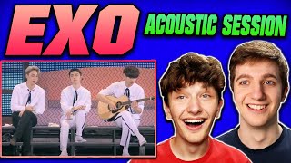 EXO - Acoustic Session   Lady Luck   (시선둘,시선하나) What If.. REACTION!!