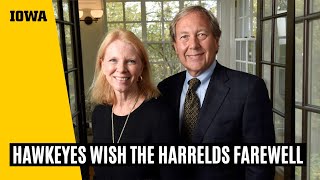 Hawkeyes wish President Harreld Farewell