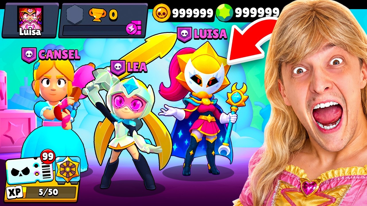 Ich SCHLEICHE mich in einen "NUR MÄDCHEN" CLUB in Brawl Stars rein...