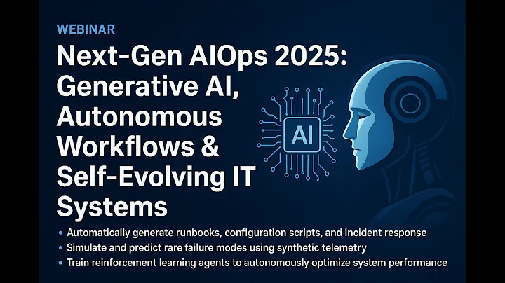 Generative AI for Autonomous IT Operations & Systems Optimization | Next-Gen AIOps 2025