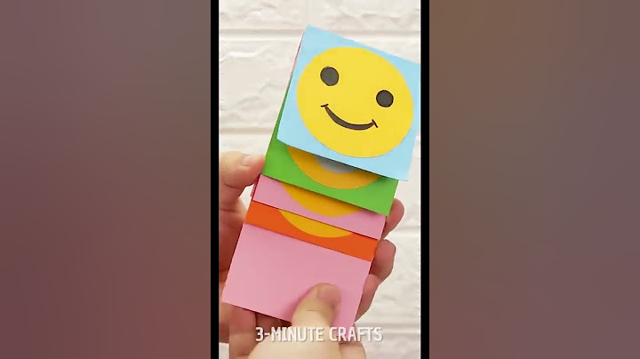 How to make Emoji Slider Waterfall Card || Everyday Crafts #shorts