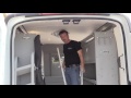 Extreme Truck Demo Van, heavy duty flooring, wall liners, shelving, Kargo master, Tampa