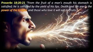 Proverbs 18:20-21 The Power of Words