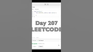 Day 207: LeetCode Problem 73. - Swift #daily #challenge #swiftui #coding FAANG