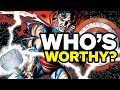 EVERY Character Who Has Lifted Thor's Hammer