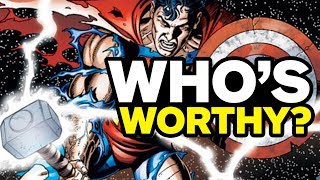 EVERY Character Who Has Lifted Thor's Hammer
