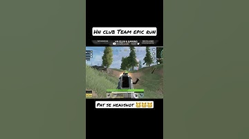 Hn Club team epic run video | Mojo jojo pat se headshot gameplay