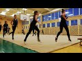 Тренировка по эстетической гимнастике Семенюк Н.Г. (ч. 1)