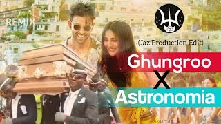 Ghungroo X Astronomia (JAZ Scape Remix) | Coffine Dance | Mashup Resimi