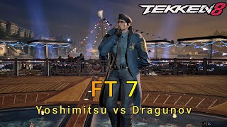 Tekken 8 - Yoshimitsu (Rohail) vs Dragunov (Elite) - FT 7